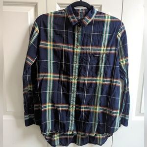 Madewell Plaid Button Up